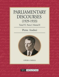 coperta carte parliamentary discourses de petre andrei